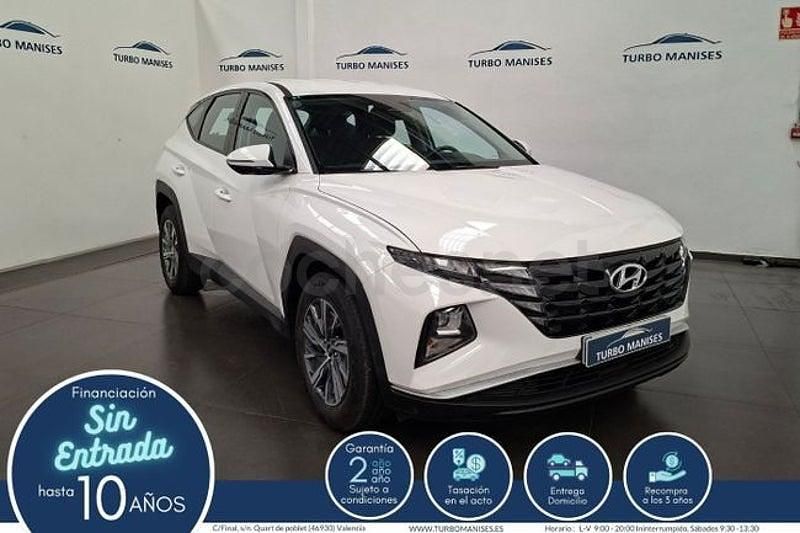 Usado Hyundai Tucson 150 CV (110 kW) 2024 Blanco SUV