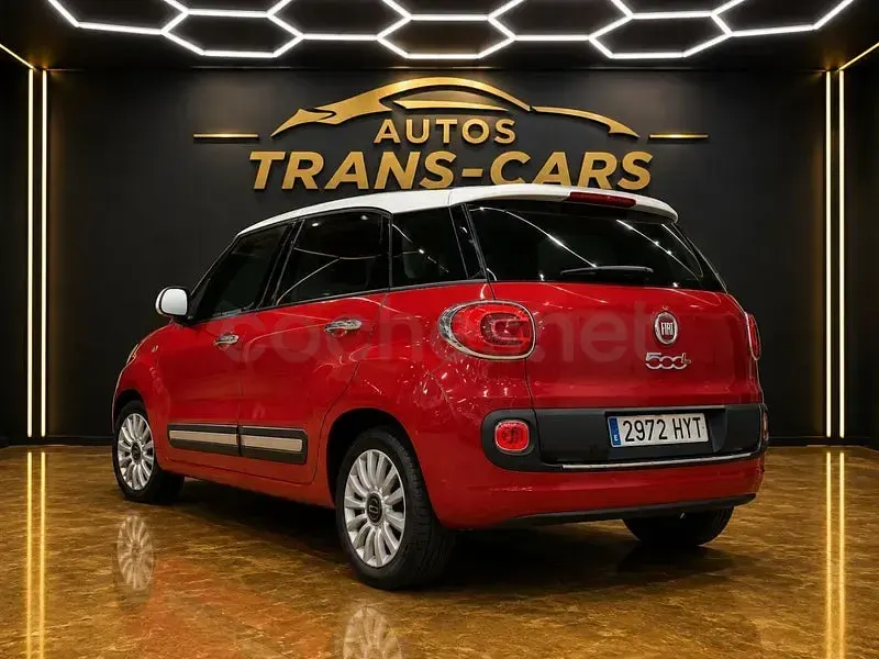 Usado Fiat 500L Pop Star 85 CV (62 kW) 2014 Rojo Monovolumen