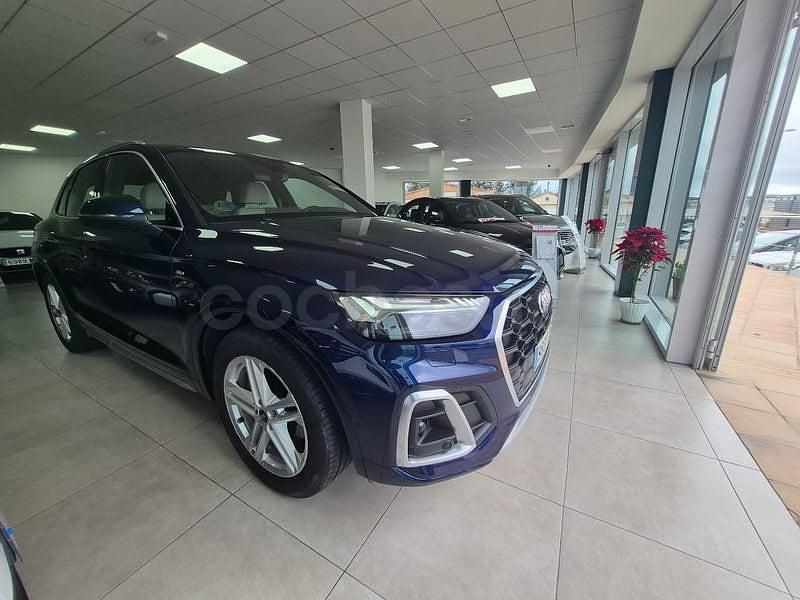 Usado Audi Q5 S-Line 163 CV (119 kW) 2022 Azul SUV