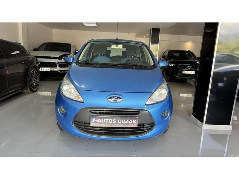 Usado Ford Ka S 69 CV (50 kW) 2014 Azul Utilitario