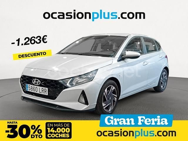 Blanco Usado 2021 Hyundai i20 Berlina | 13.900 € (Precio justo) - Imagen 1/4