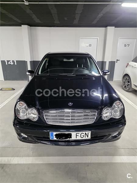 Usado Mercedes C180 Sport Edition 143 CV (105 kW) 2006 Azul Berlina