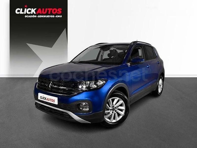 Usado VW T-Cross Advance 110 CV (80 kW) 2023 Azul SUV