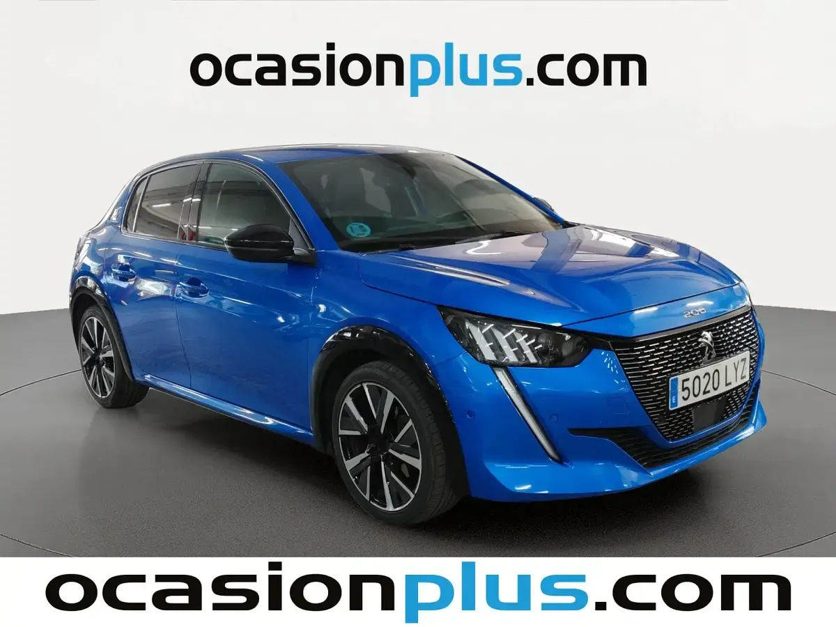 Usado Peugeot 208 GTi 102 CV (75 kW) 2022 Azul Utilitario