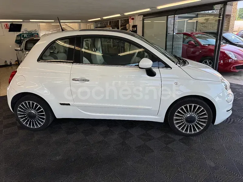 Usado Fiat 500 Lounge 69 CV (50 kW) 2017 Blanco Berlina