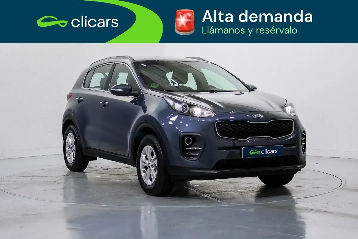 Usado Kia Sportage 135 CV (99 kW) 2017 Gris SUV
