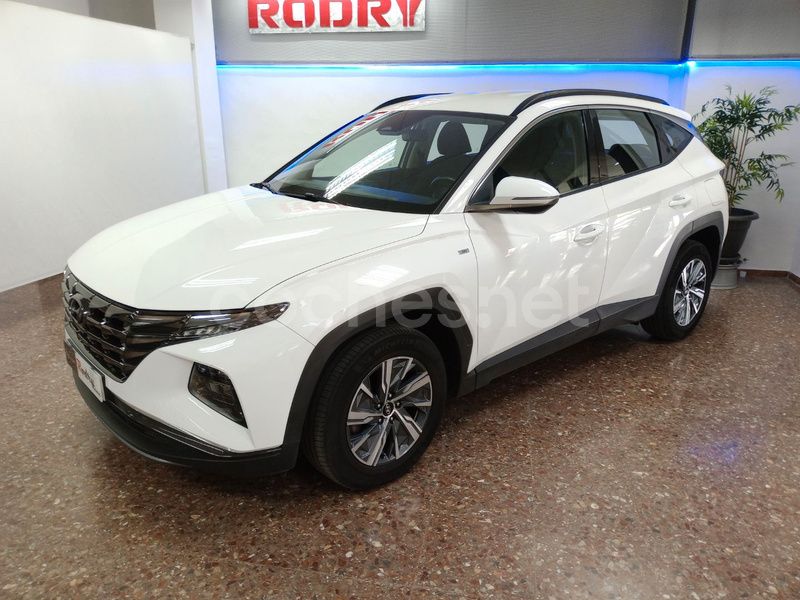 Blanco Usado 2022 Hyundai Tucson SUV | 23.990 € (Precio justo) - Imagen 1/4