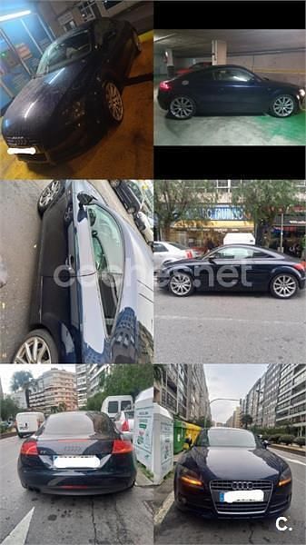 Usado Audi TT S-Line 160 CV (117 kW) 2009 Azul Coupe