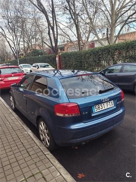 Azul Usado 2007 Audi A3 S-Line Berlina | 5000 € (Buen precio) - Imagen 1/4