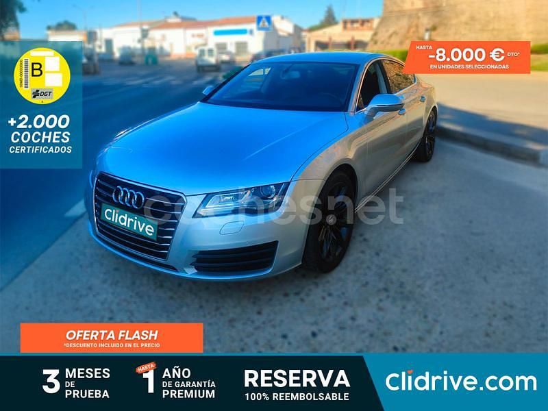 Gris / plata Usado 2010 Audi A7 Sportback Premium Utilitario | 26.790 € - Imagen 1/3