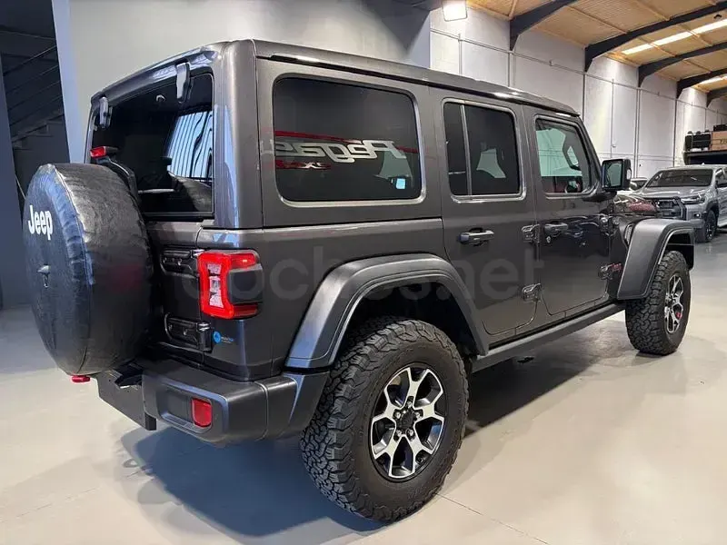Usado Jeep Wrangler Rubicon 270 CV (198 kW) 2021 Gris / plata SUV