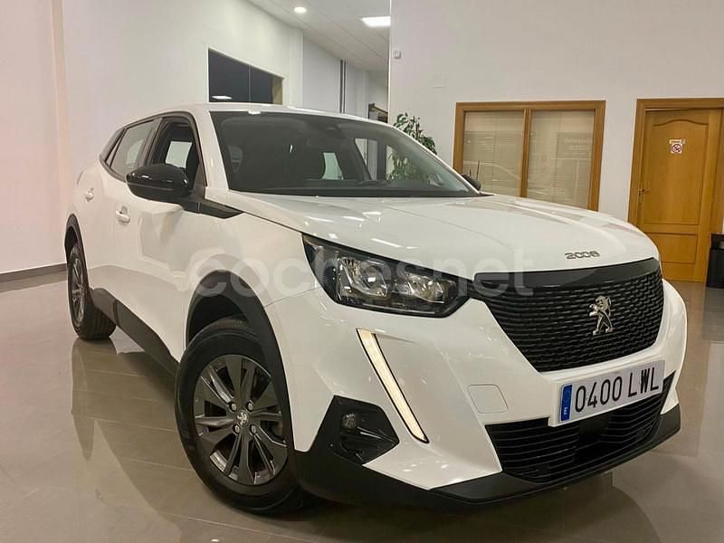 Blanco Usado 2022 Peugeot 2008 Active SUV | 17.300 € (Un poco caro) - Imagen 1/4