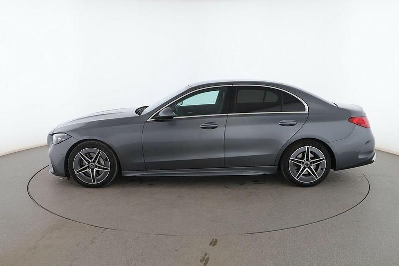 Usado Mercedes C200 AMG line 204 CV (150 kW) 2021 Gris Berlina