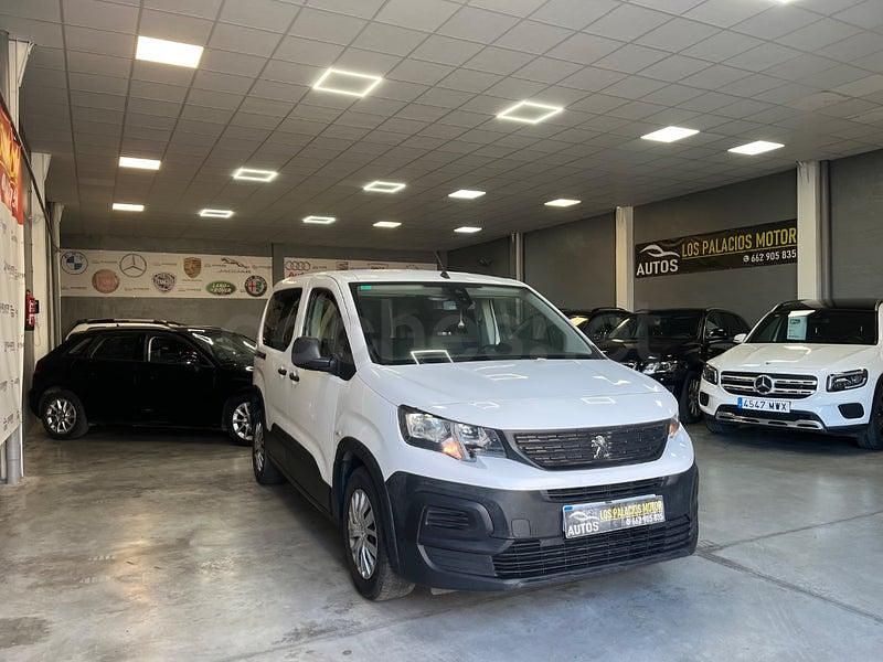 Usado Peugeot Rifter Style 130 CV (95 kW) 2020 Blanco Monovolumen