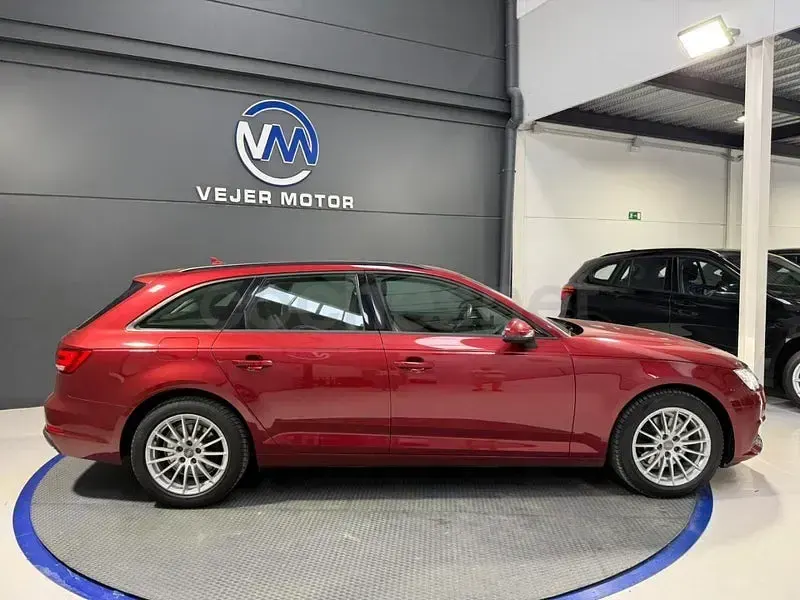 Brugt Audi A4 Advanced Plus 122 HK (89 kW) 2019 Rød Stationcar