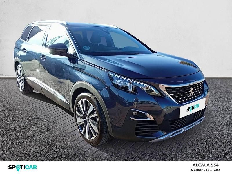 Usado Peugeot 5008 GT-line 130 CV (95 kW) 2019 Gris SUV