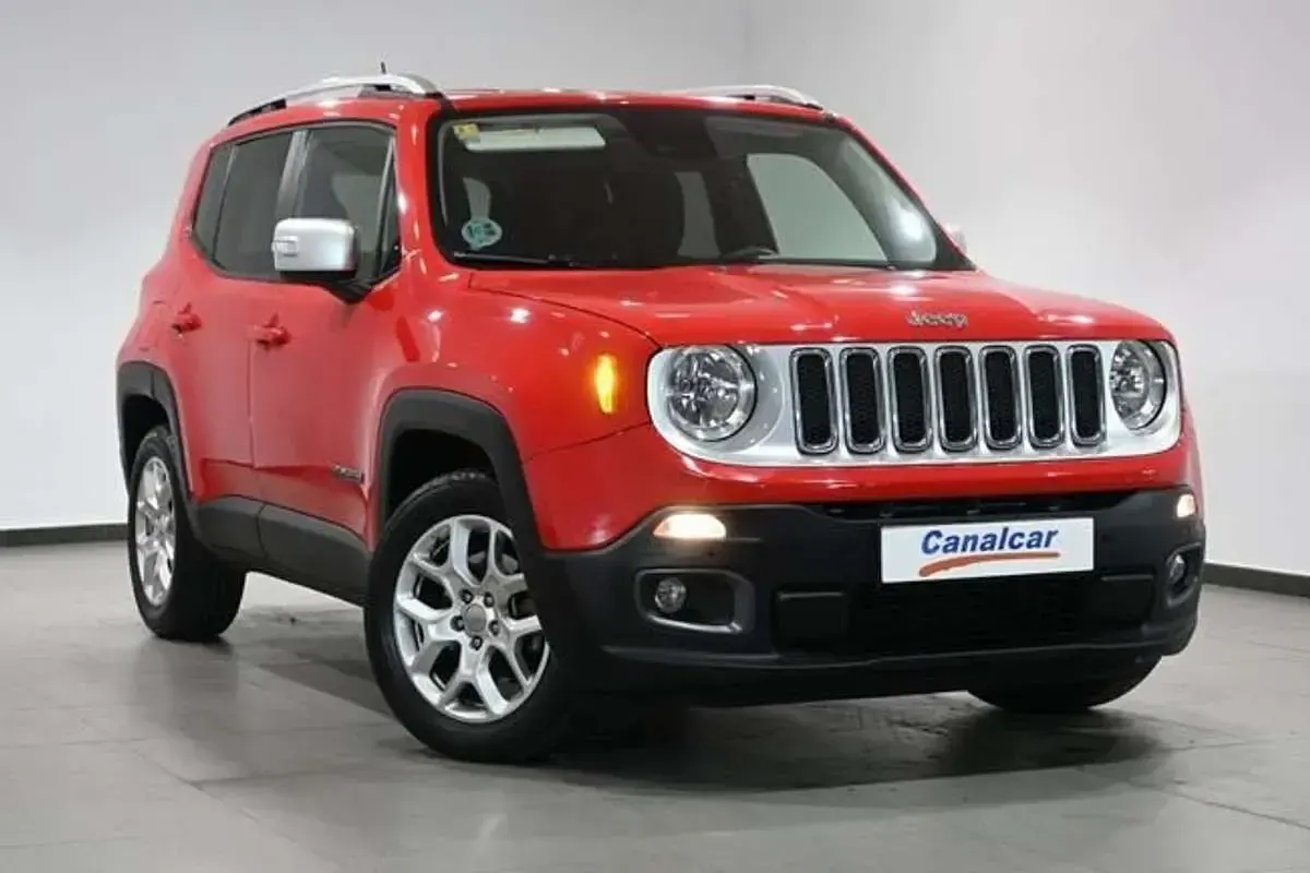 Usado Jeep Renegade Limited 120 CV (88 kW) 2016 Naranja SUV