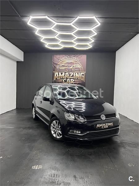 Negro Usado 2015 VW Polo Advance Berlina | 7600 € (Buen precio) - Imagen 1/4