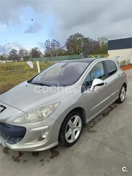 Usado Peugeot 308 Premium 110 CV (80 kW) 2008 Beige Berlina
