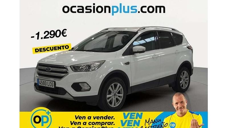 Brugt Ford Kuga Trend+ 120 HK (88 kW) 2019 Hvid SUV