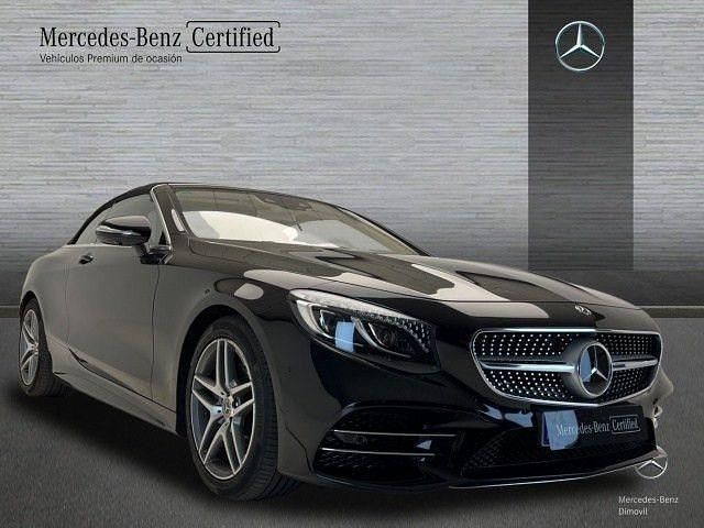 Usado Mercedes S560 AMG line 469 CV (344 kW) 2019 Negro obsidiana Berlina