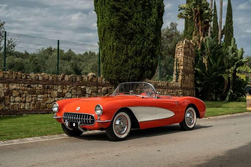 Usado Chevrolet Corvette 195 CV (143 kW) 1958 Naranja Utilitario