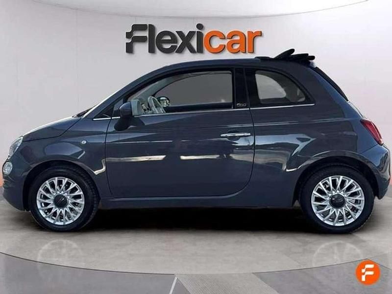Usado Fiat 500C Lounge 69 CV (50 kW) 2019 Gris Descapotable