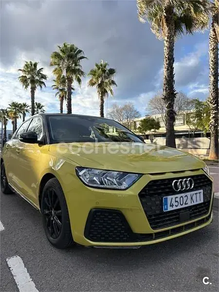 Usado Audi A1 Sportback 116 CV (85 kW) 2019 Amarillo Utilitario