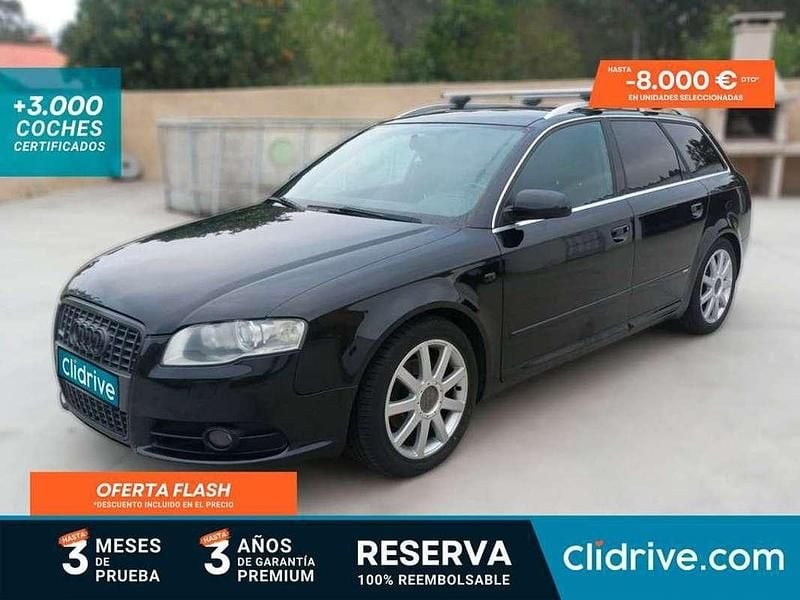Negro Usado 2008 Audi A4 Premium Familiar | 4890 € (Precio justo) - Imagen 1/3