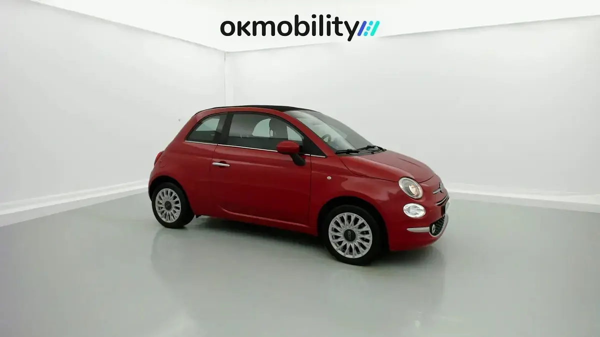 Usado Fiat 500C Dolcevita 70 CV (51 kW) 2024 Rojo passione Descapotable