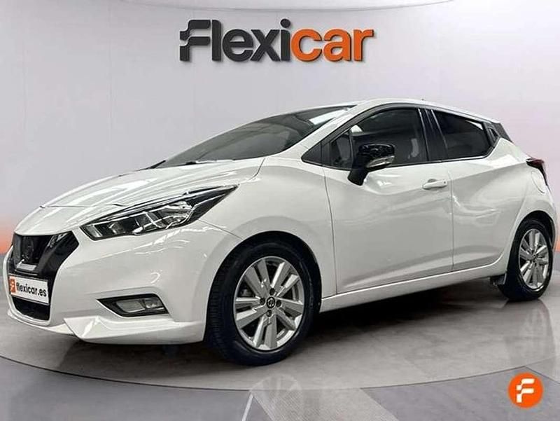 Usado Nissan Micra N-Connecta 101 CV (74 kW) 2021 Blanco Utilitario