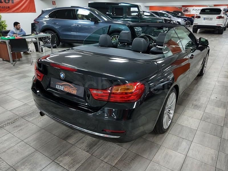 Usado BMW 420 Luxury Line 190 CV (139 kW) 2015 Negro Descapotable