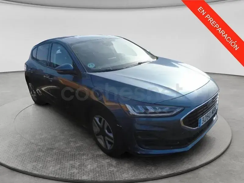 Usado Ford Focus Trend 120 CV (88 kW) 2022 Azul Berlina