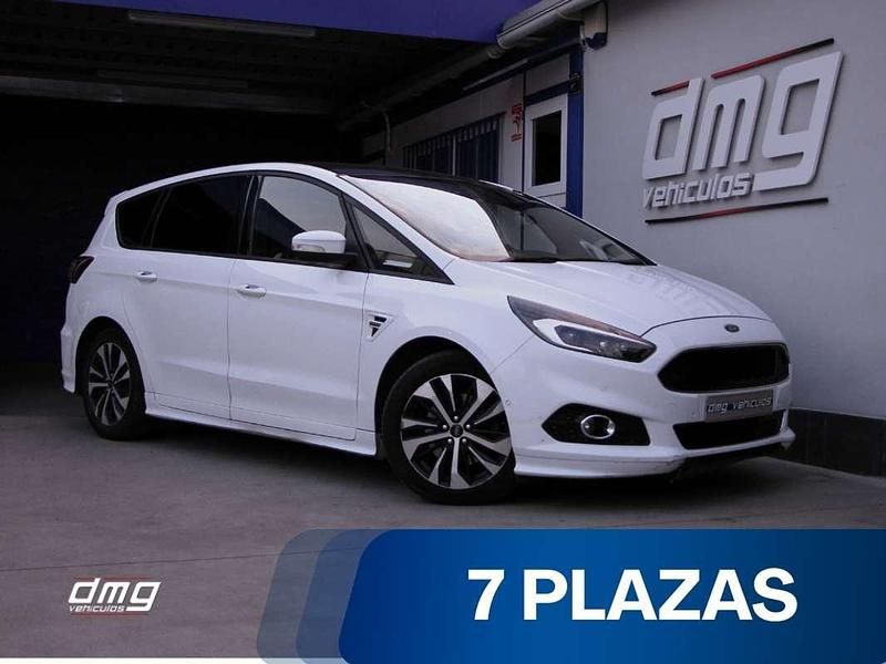 Blanco Usado 2019 Ford S-MAX ST-Line Monovolumen | 25.900 € (Caro) - Imagen 1/4