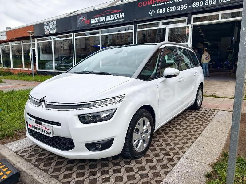 Usado Citroën Grand C4 Picasso Live 130 CV (95 kW) 2016 Blanco Monovolumen