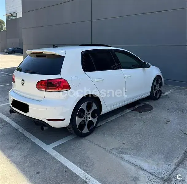 Usado VW Golf VI GTI 210 CV (154 kW) 2011 Blanco Utilitario