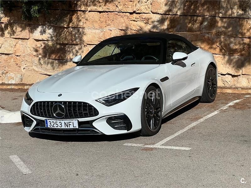 Usado Mercedes SL43 AMG AMG 381 CV (280 kW) 2023 Blanco Descapotable