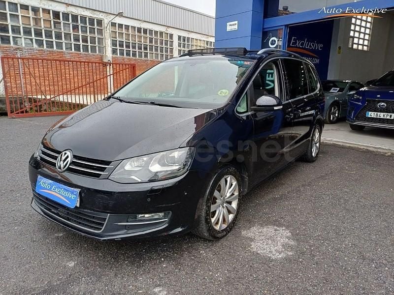 Usado VW Sharan Sport 170 CV (125 kW) 2012 Negro Monovolumen