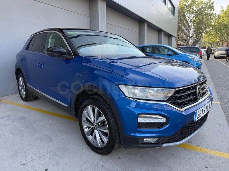 Usado VW T-Roc Advance 115 CV (84 kW) 2020 Azul SUV