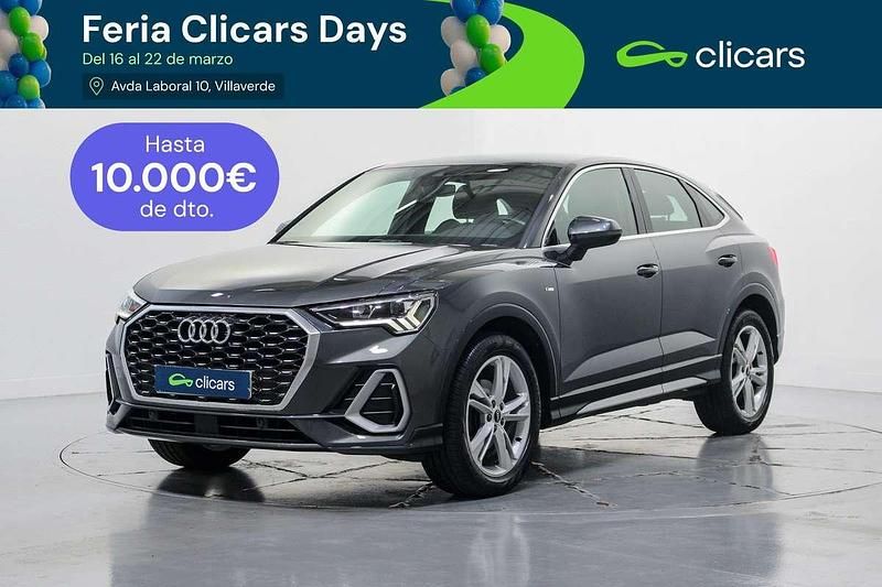 Usado Audi Q3 Sportback S-Line 150 CV (110 kW) 2021 Gris SUV