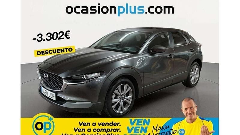 Usado Mazda CX-30 122 CV (89 kW) 2019 Gris SUV