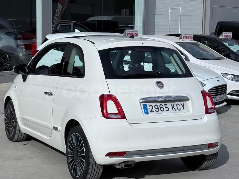 Usado Fiat 500 Lounge 69 CV (50 kW) 2017 Blanco Berlina