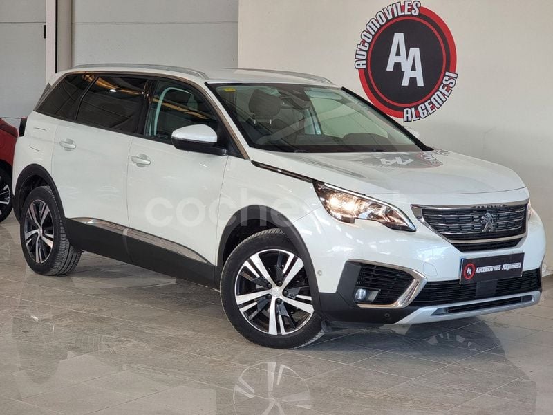 Blanco Usado 2018 Peugeot 5008 Allure Monovolumen | 17.490 € (Precio justo) - Imagen 1/4