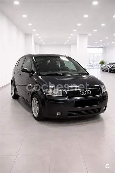 Usado Audi A2 75 CV (55 kW) 2001 Negro Utilitario
