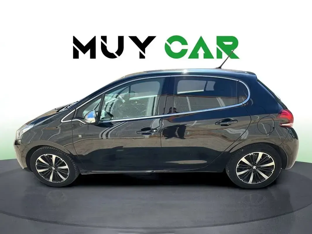 Usado Peugeot 208 S 110 CV (80 kW) 2018 Negro Utilitario