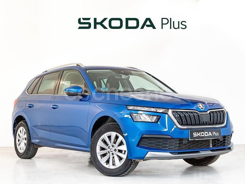 Azul Usado 2022 Skoda Kamiq SUV | 18.100 € (Precio justo) - Imagen 1/4