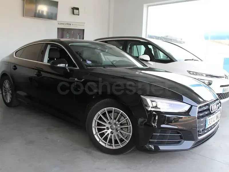 Usado Audi A5 Sportback 170 CV (125 kW) 2018 Negro Utilitario