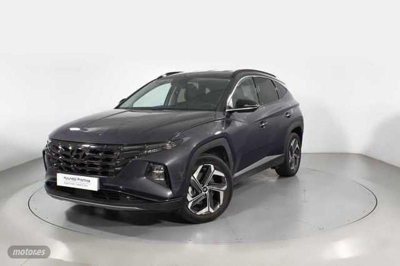 Gris Usado 2021 Hyundai Tucson SUV | 23.900 € (Precio justo) - Imagen 1/4