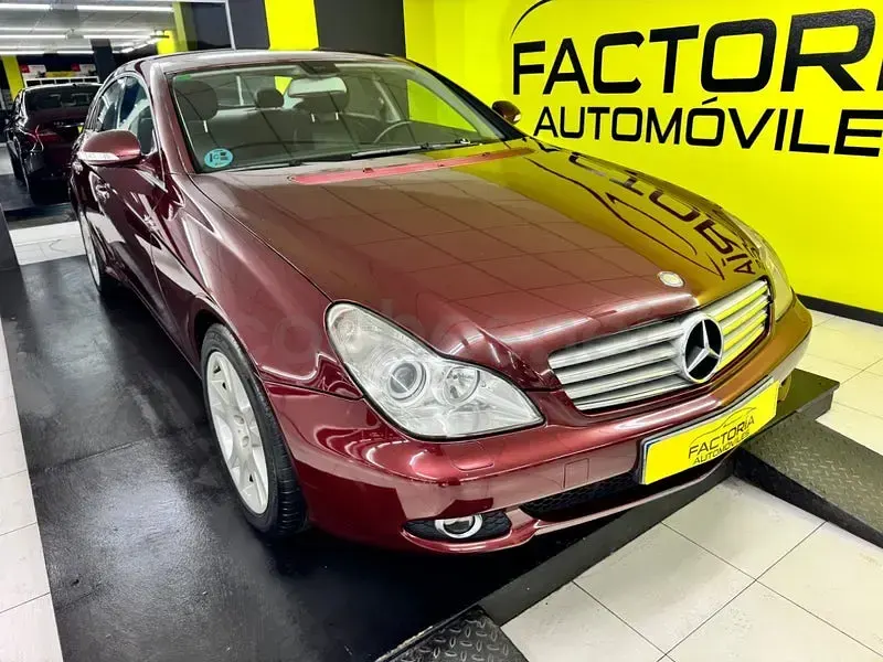 Usado Mercedes CLS350 292 CV (214 kW) 2009 Granate Coupe