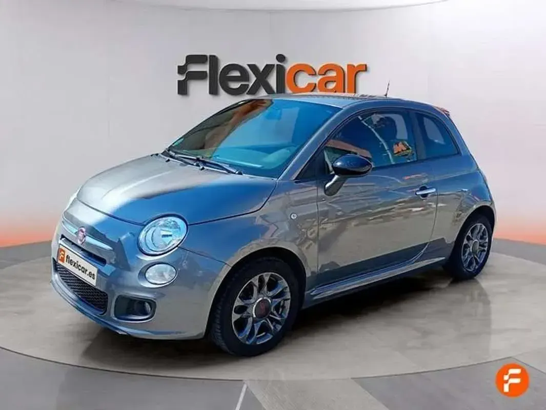 Usado Fiat 500 Pop 69 CV (50 kW) 2015 Gris Utilitario